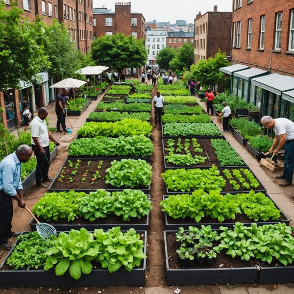 Comment développer un réseau de potagers urbains pour améliorer la sécurité alimentaire ?